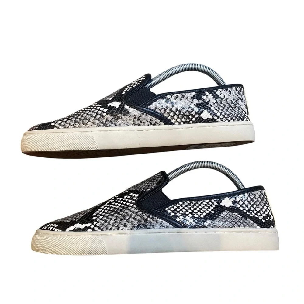 Tory Burch Snakeskin Slip-on Huarache Sneakers / Slip Ons Sz 10 New